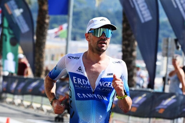 Der Ironman Walk of Fame auf der Promenade des Anglais in Nizza