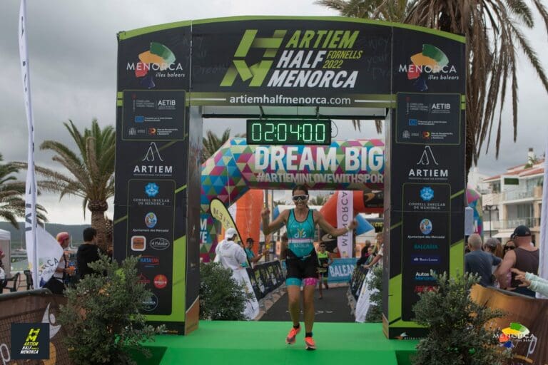 Stimmungsvoller Zieleinlauf auf Menorca