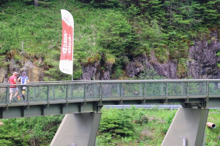 Laufstart beim Austria Extreme. Noch liegen Sven & Till auf Platz 10