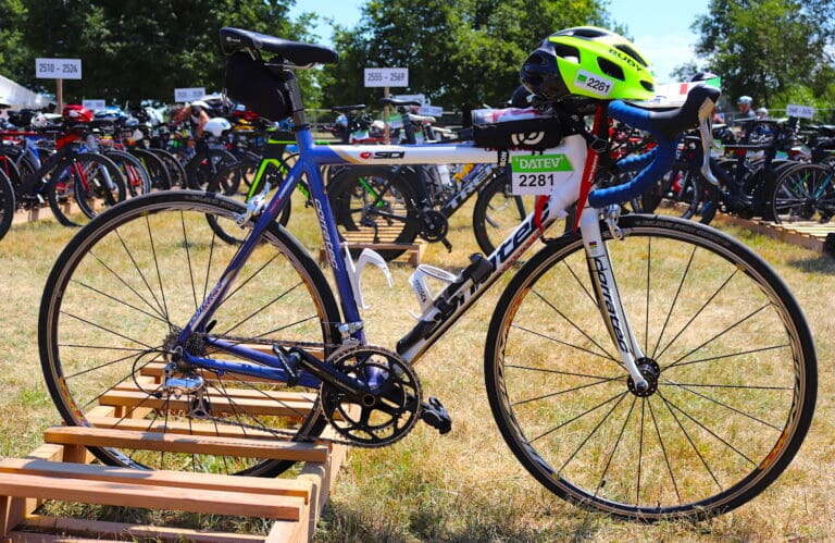 Man braucht kein Hightech und Schnick-Schnack, um über 180km Radel zu fahren