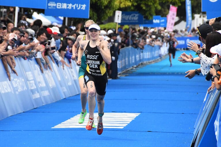 Laura Lindemann auf dem Weg zu Rang zehn in Yokohama