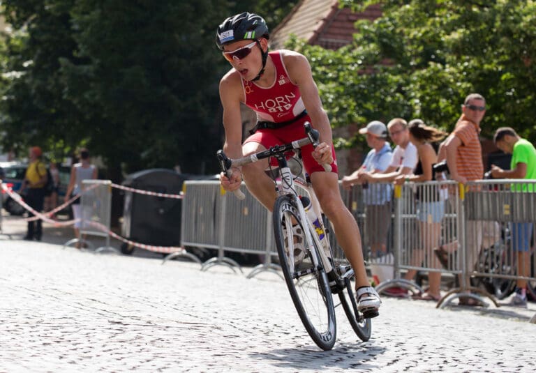 Der A-Jugendliche Moritz Horn (Potsdam) fährt Ende Mai zur Triathlon-EM nach Lissabon