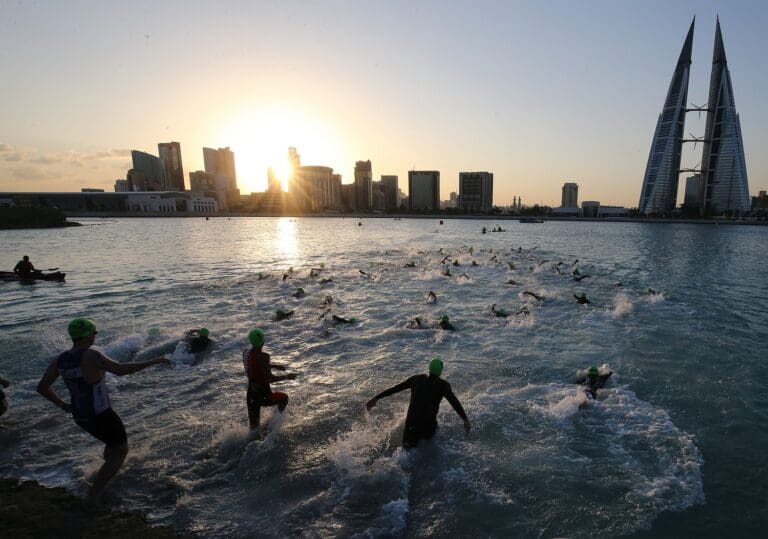 Start zum Ironman 70.3 Bahrain