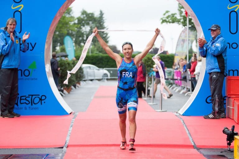 Emma Charayron aus Frankreich ist Triathlon Militär-Weltmeisterin 2017