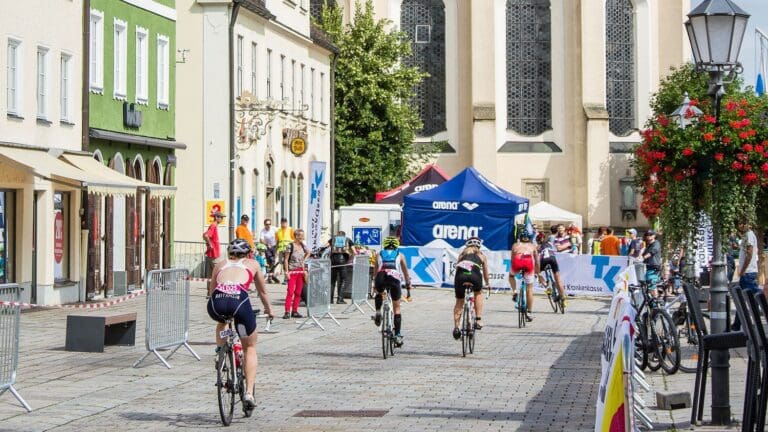 Mit dem Rad durch die Schongauer Altstadt