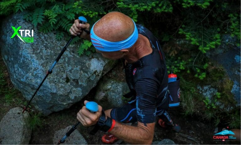 Das harte finale beim Canada Man/Woman - im Trailschritt auf den Mont-Mégantic