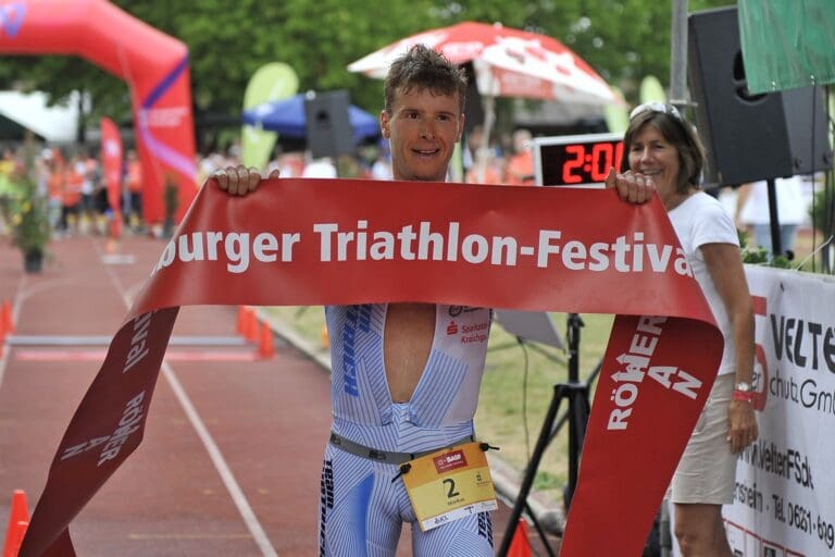 Markus Rolli feiert Rang 2 in Ladenburg