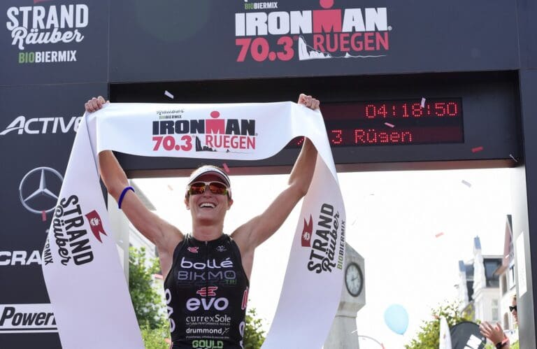 Alice Hector gewinnt den Ironman 70.3 Rügen 2016