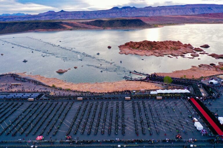 Die Wechselzone 1 am Sand Hollow Reservoir