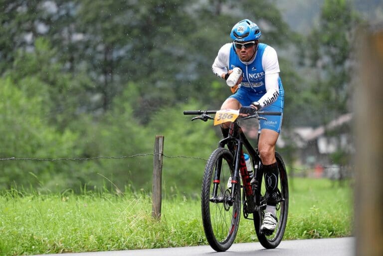 Michael Göhner fuhr die zweitbeste MTB-Zeit des Tages