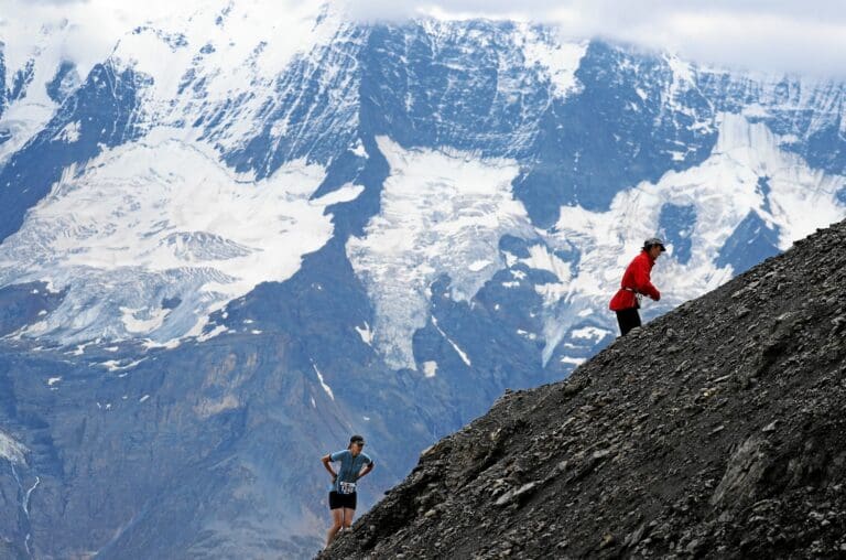 Atemberaubend: Der Lauf bzw. Marsch auf das Schilthorn