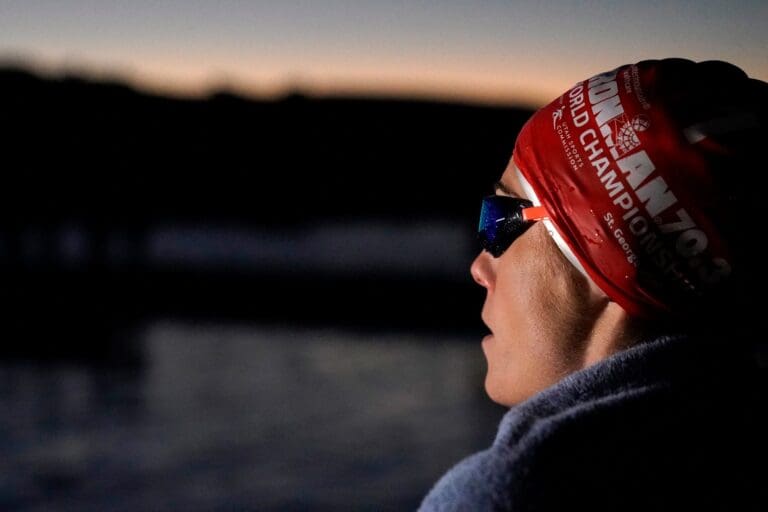 Raceday-Morning am Sand Hollow Reservoir