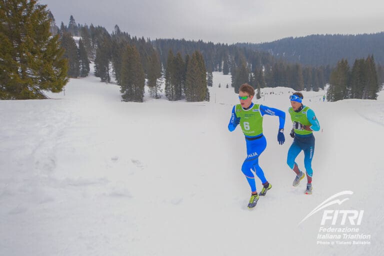 Wintertriathlon auf der Hochebene von Asiago