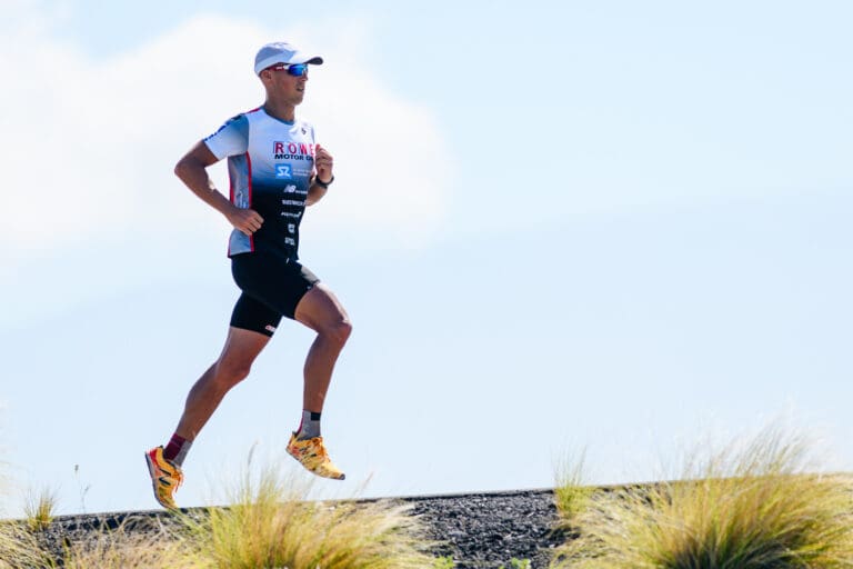 Und kann auch unter Ermüdung noch eine langen Schritt ziehen. Das soll hier in Kona auch am Raceday gelingen!