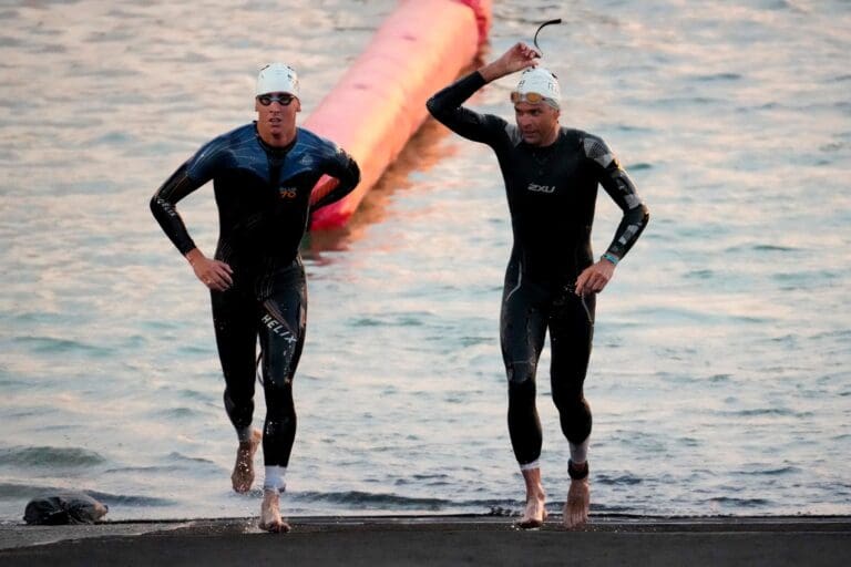 Die Schnellsten im Wasser: Aron Royle (li.) und Marc Dubrick