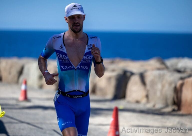 Patrick Lange kam auch im Halbmarathon anfangs schwer in seinen gewohnten Tritt