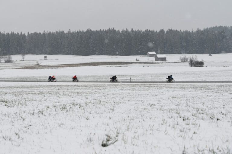 Es ging von Steingaden in Richtung Staffelsee