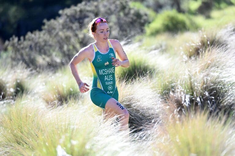 Charlotte	McShane aus Australien: 4. Platz bei der Premiere im Gelände