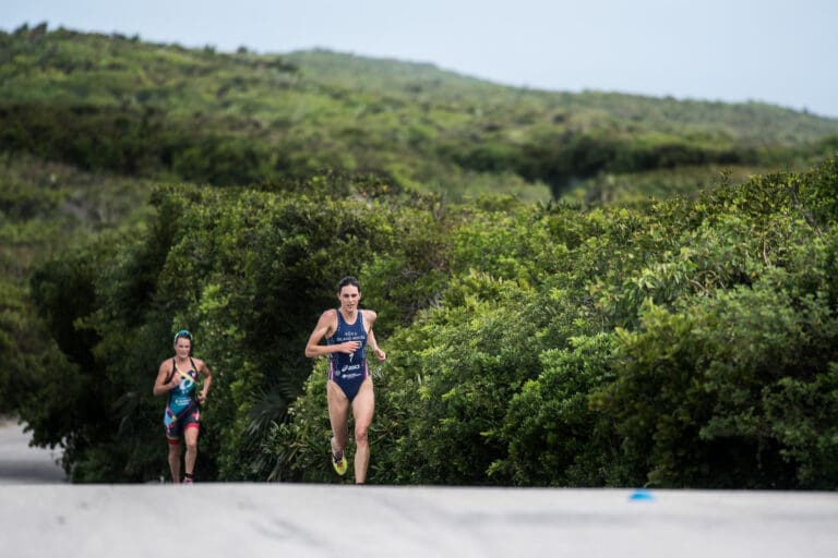 Laufduell: Gwen Jorgensen und Flora Duffy