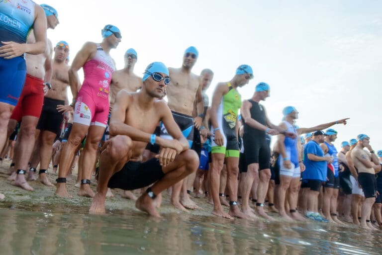 Die Agegrouper warten auf ihren Start