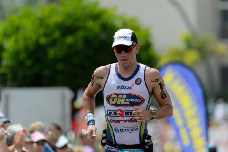 2012: Frederik Van Lierde wird Dritter in Kona - hinter Pete Jacobs und Andreas Raelert