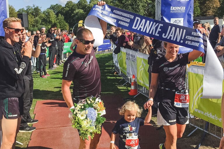 Jan Raphael feiert beim Maschsee Triathlon seinen Abschied als Triathlonprofi