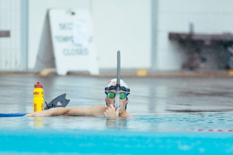 Jetzt ist noch etwas ruhiges Schwimmen mit Schnorchel angesagt