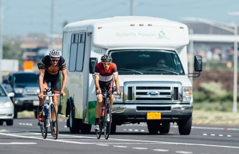 Back in Kailua-Kona, jetzt ist wird noch etwas ausgerollt