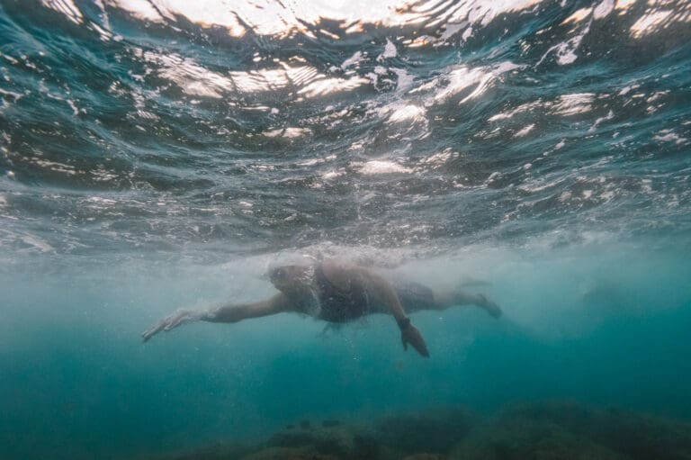 Für viele das Ziel: Auch unter Wettkampfbedingungen mit einer guten Schwimmtechnik möglichst ökonomisch zu schwimmen