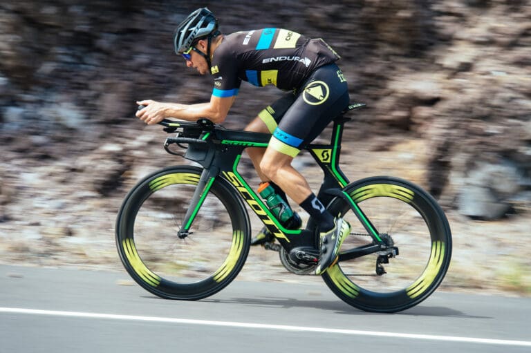 Das Radfahren ist ganz klar Luke McKenzies Stärke