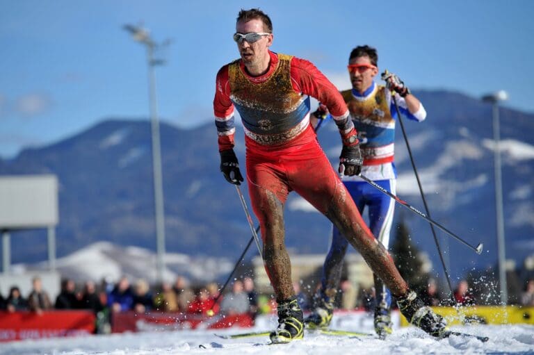 Kristian Monsen (NOR) und Daniel Antonioli (ITA)