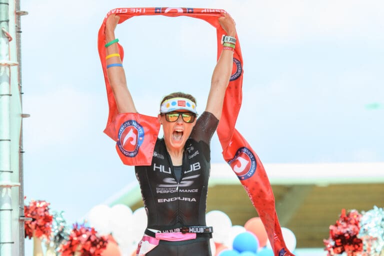 Die Triathletin des Frühjahrs 2017: Lucy Chales gewinnt auch in Samorin