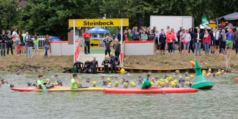 Auf die Plätze: Zum 26. Mal findet am 18. Juni 2017 der Steinbecker Triathlon