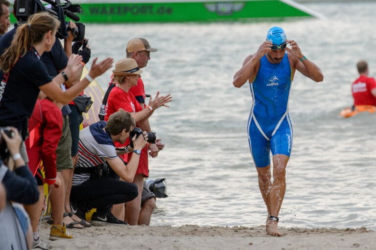 Manuel Küng - First out of the water