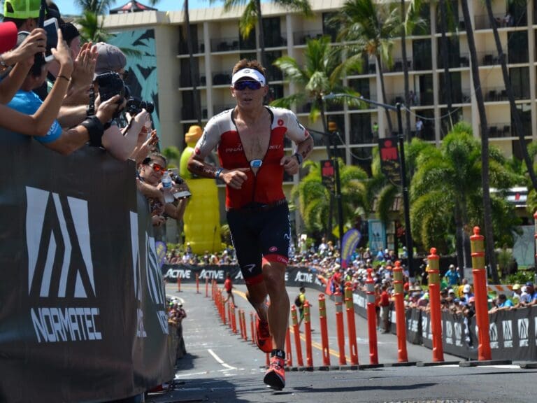 Cameron Wurf geht als Leader in den Marathon