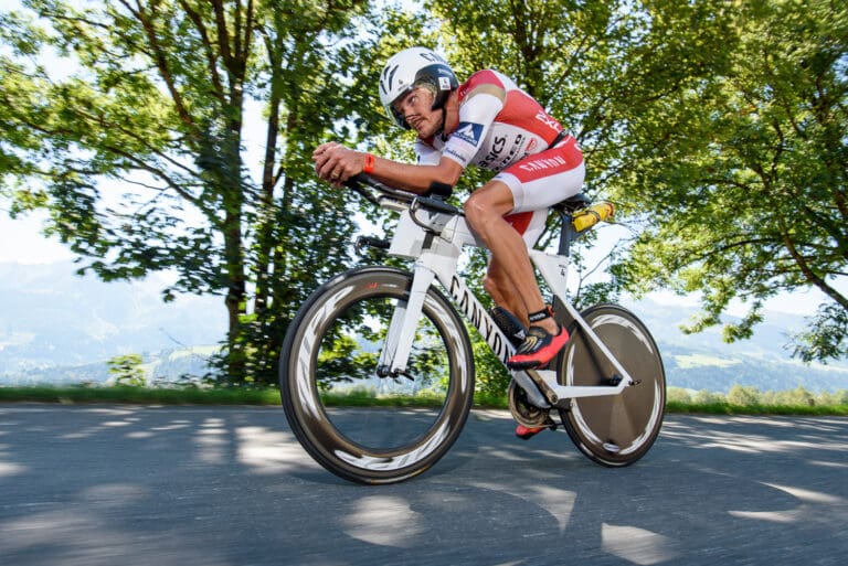 Jan Frodeno: Fuhr zum Schluss bis auf 30 Sekunden an Andreas Dreitz heran