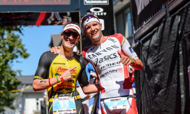 Gold und Silber-Junge: Jan Frodeno und Sebastian Kienle