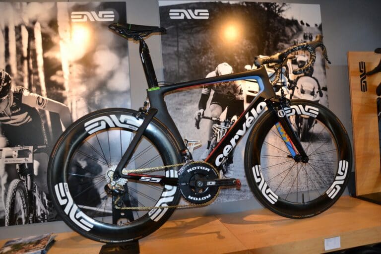 Das Cervélo S5 von Daniel Teklehaimanot aus Eritrea