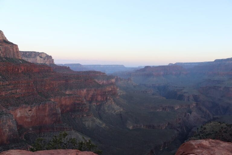 Abendstimmung über dem Grad Canyon