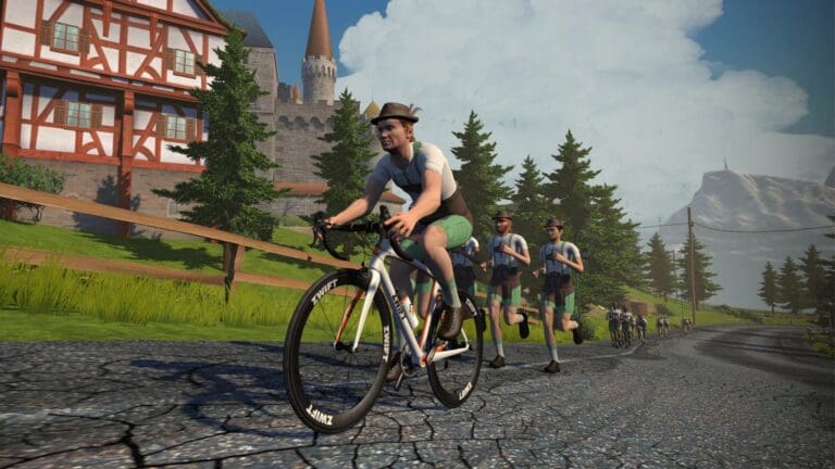 Oktoberfest in Zwift mit dem Pretzelfest