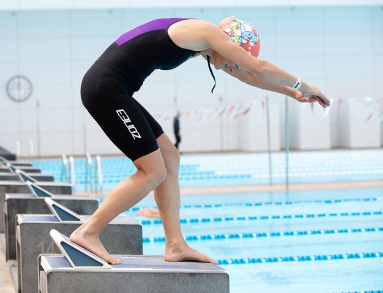 Auf die Plätze: Testswim mit dem Zone3 Streamline Sleeveless Speedsuit im Pool des Club La Santa