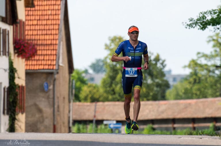 Der Asics Metaspeed Sky+ im Raceeinsatz beim Schongau Triathlon