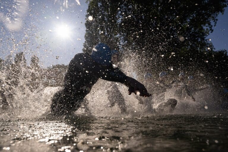 Ein perfekter Triathlon-Tag beginnt ...