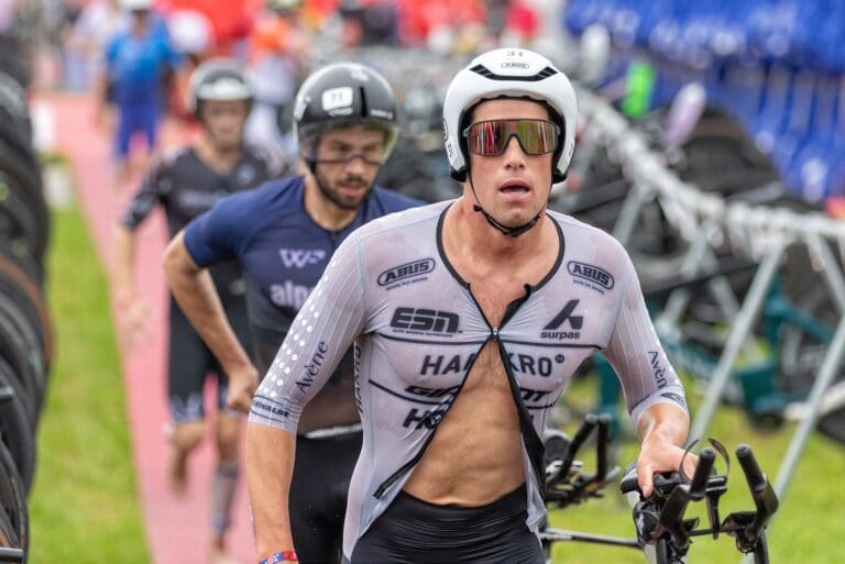 Maurice Clavel: Der Walchsee-Sieger von 2019 hatte Probleme mit seinem Trisuit